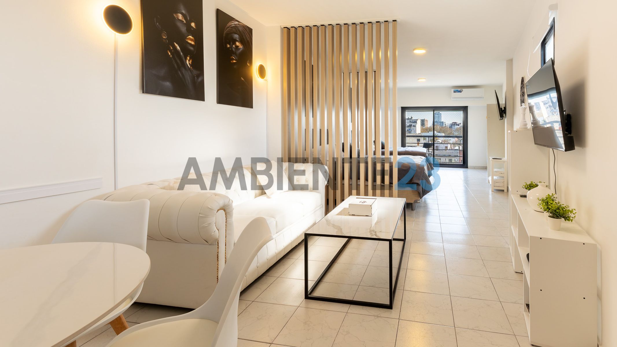 Av. Córdoba 4800 - Amplio monoambiente con balcón remodelado y amoblado - Palermo — foto 3
