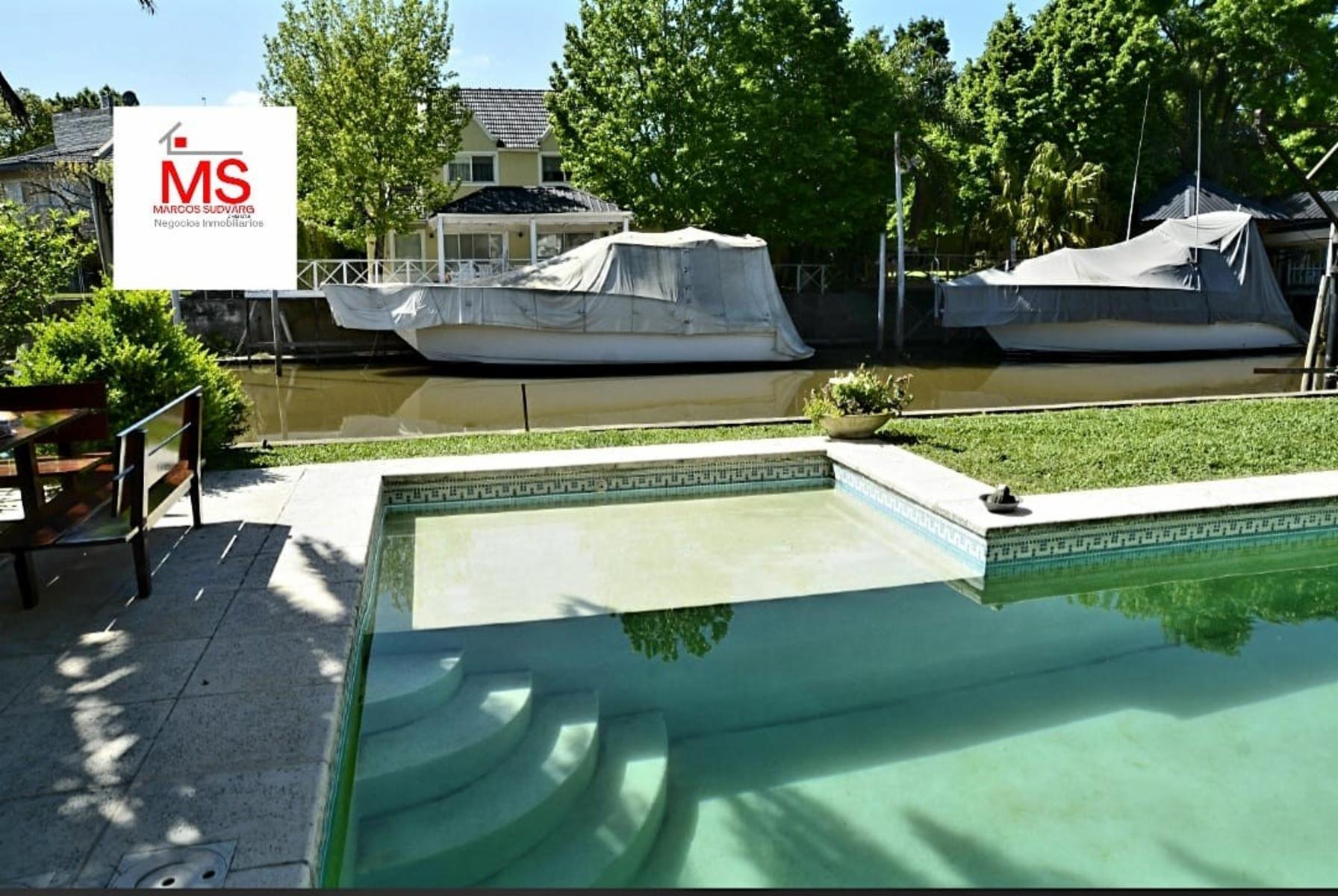 Boat Center. Doble lote sobre el Río. 5 Suite. De Revista. — foto 10