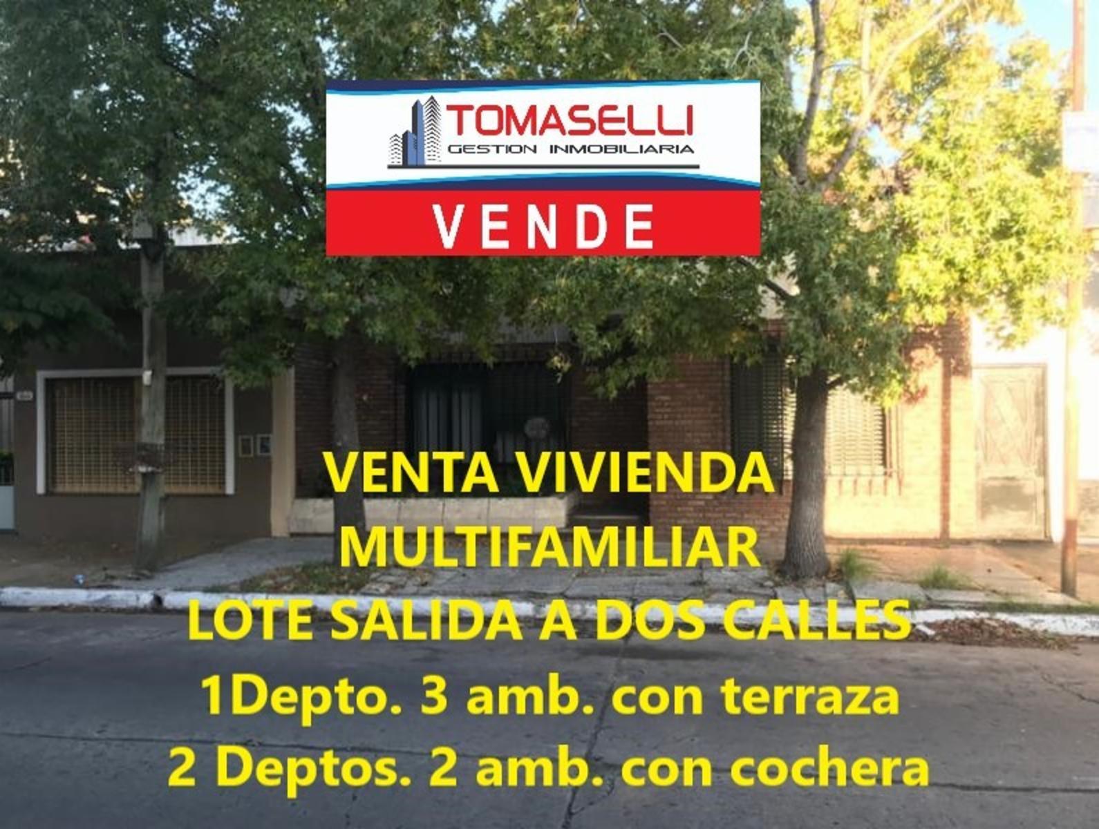 VENTA - CASA MULTIFAMILIAR - LOTE CON SALIDA A DOS CALLES - IDEAL 3 FAMILIAS — foto 3