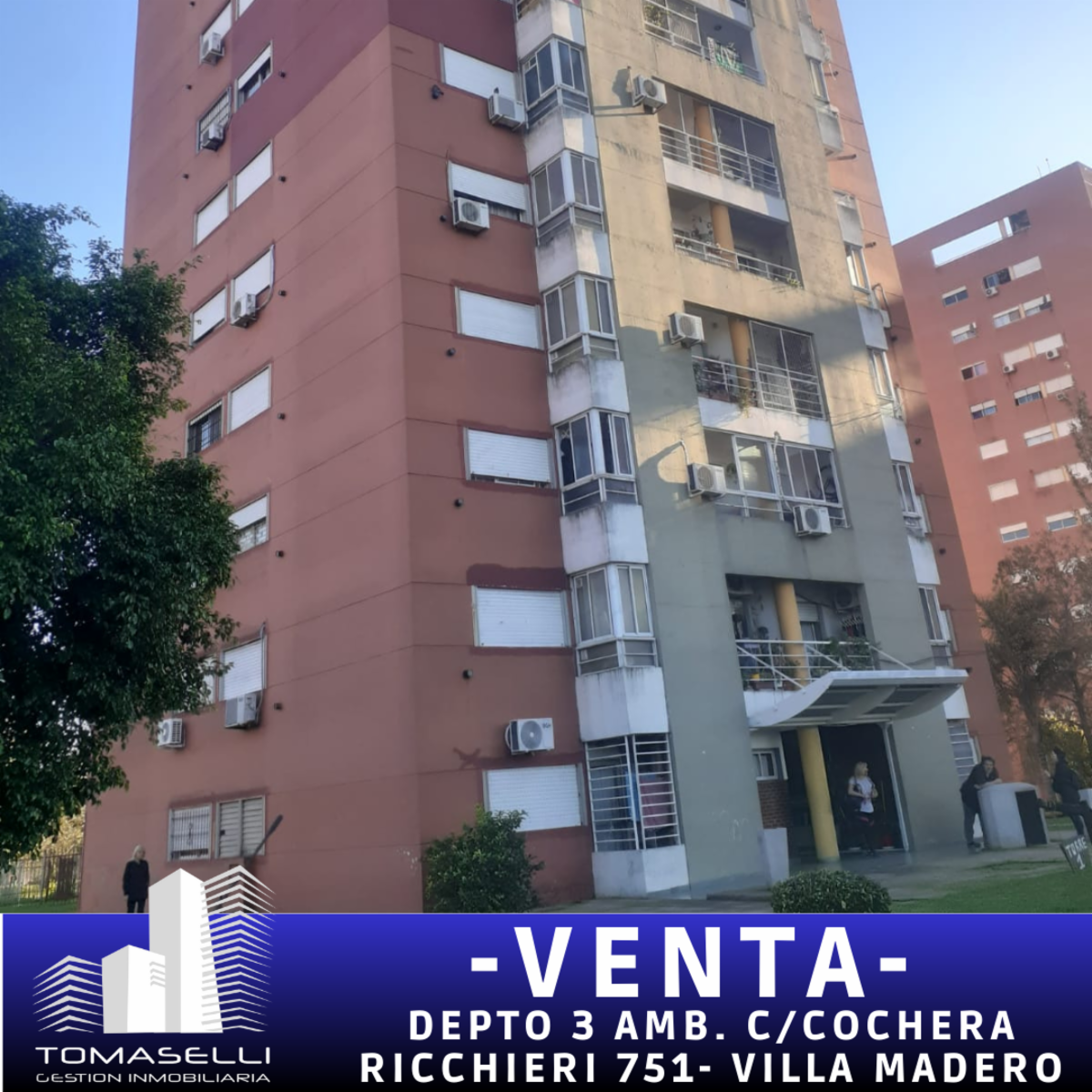 VENTA - DEPARTAMENTO - VILLA MADERO - 3 AMBIENTES CON COCHERA — foto 2