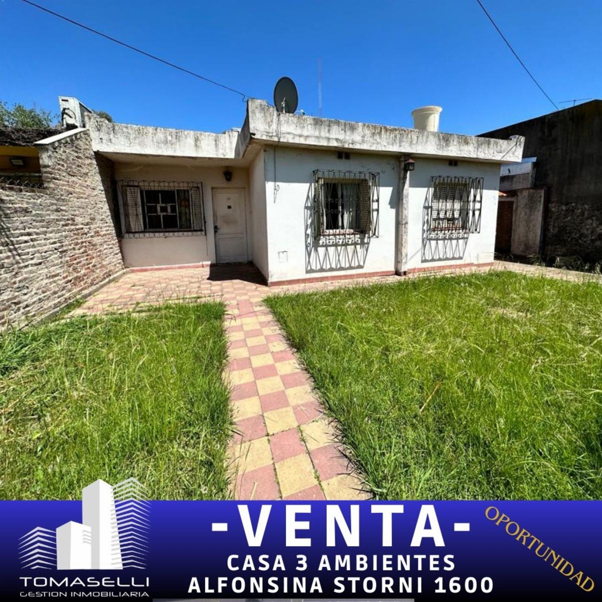 VENTA - CASA 3 AMBIENTES - VILLA CELINA