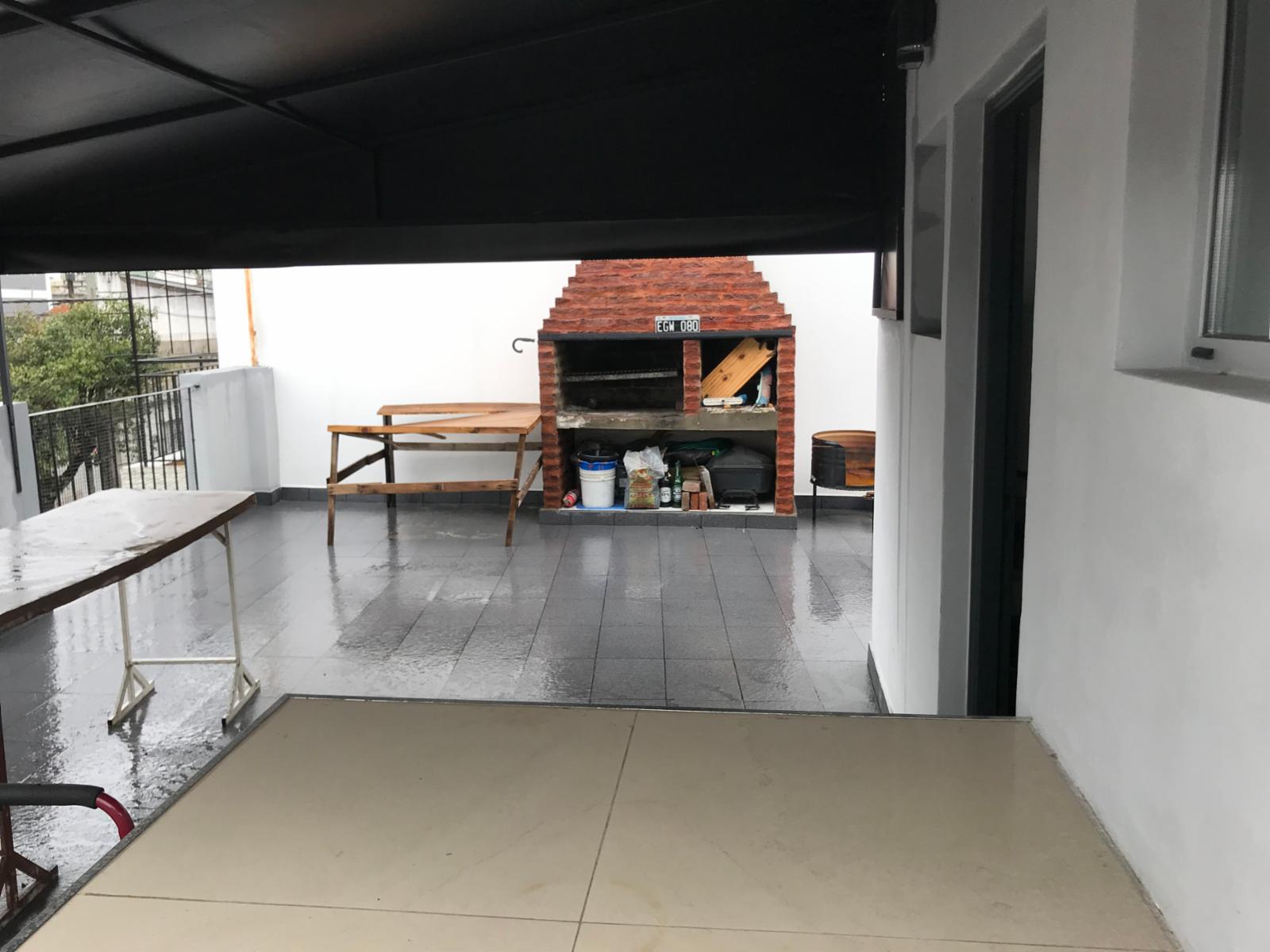 ALQUILER -DEPARTAMENTO 2 AMBIENTES CON PATIO y PARRILLA - SIN EXPENSAS - 3
