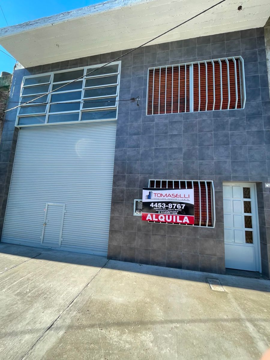 ALQUILER GALPON 330MT2 - OFICINA - TRIFASICA - VILLA MADERO - 1