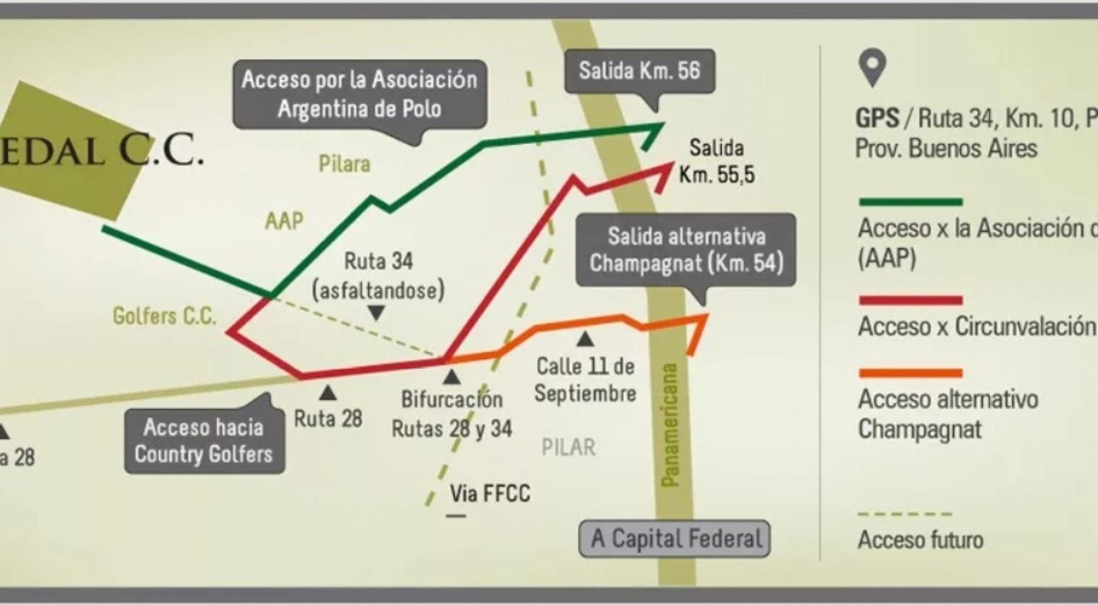 LOTE CENTRAL EN VENTA EN MEDAL COUNTRY CLUB — foto 2