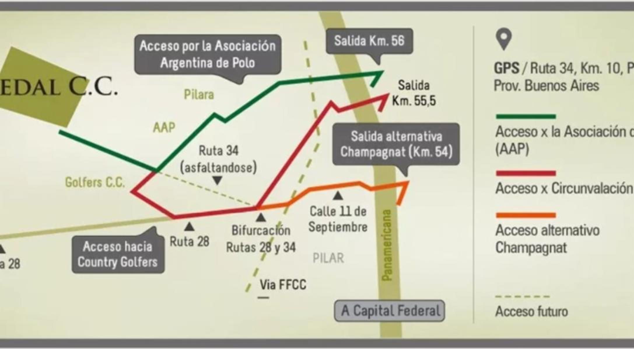 LOTE CENTRAL EN VENTA EN MEDAL COUNTRY CLUB, VISTA AL GOLF — foto 4