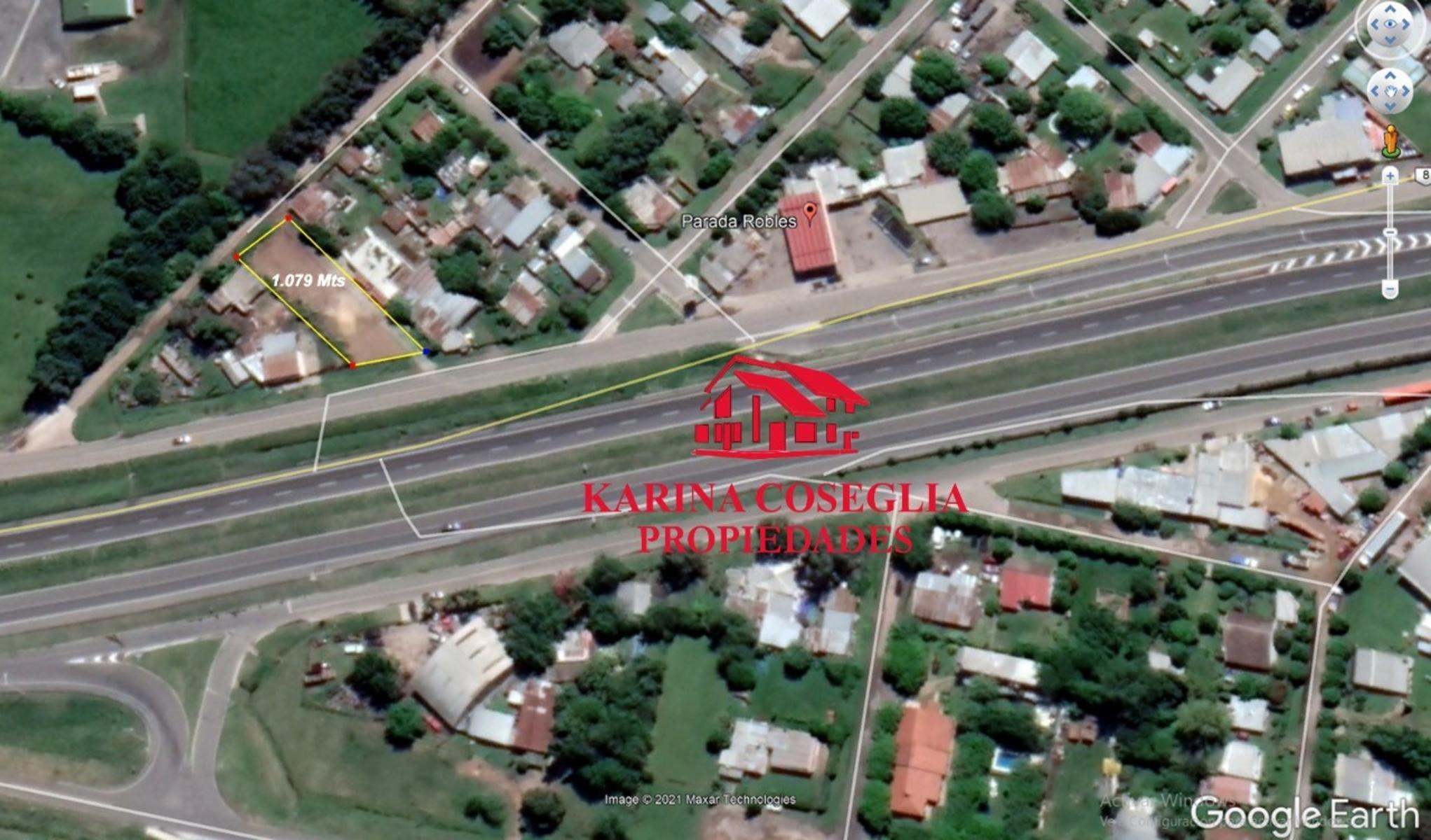 TERRENO EN VENTA EN PARADA ROBLES, COLECTORA RUTA 8 KM 77