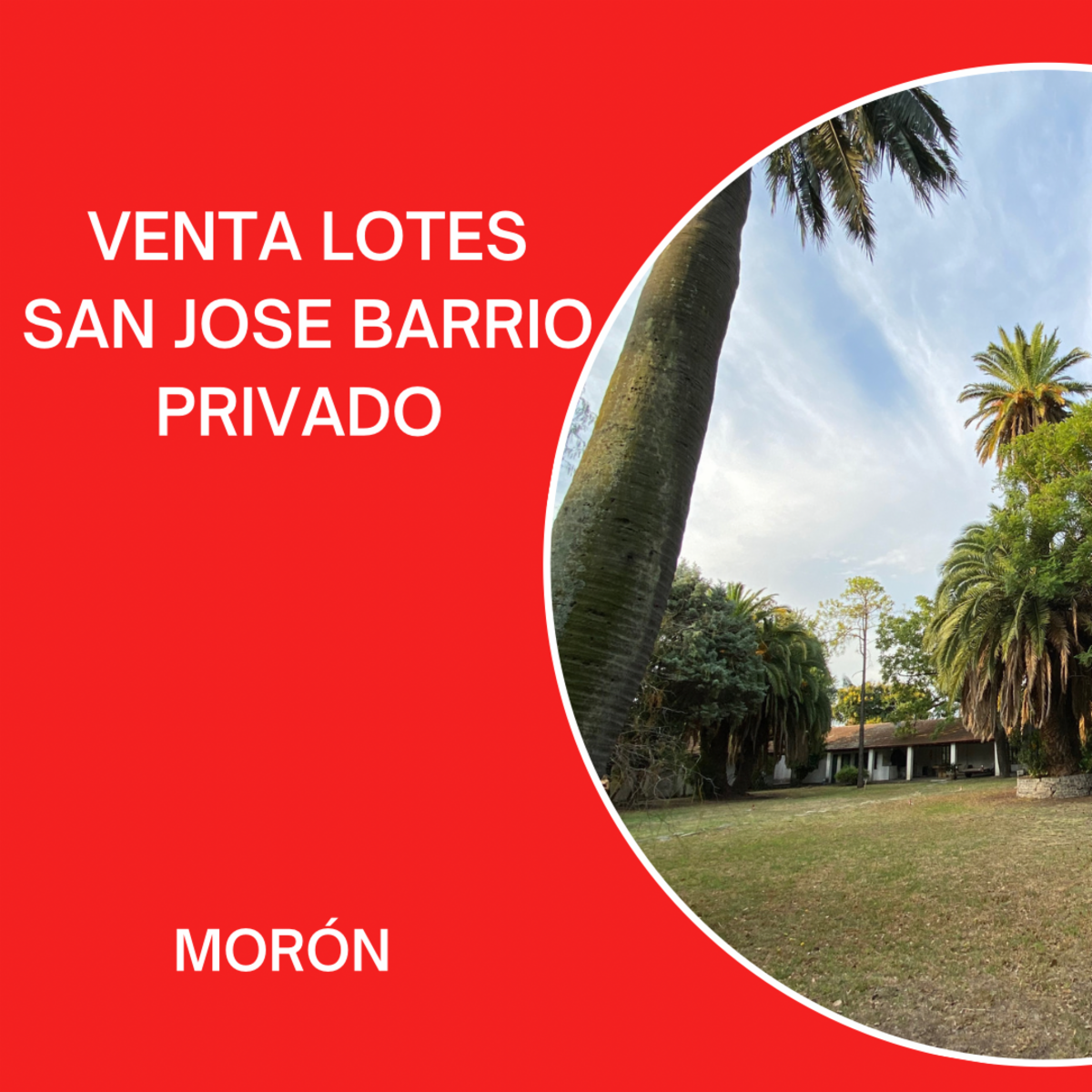VENTA DE LOTES BARRIO PRIVADO SAN JOSE