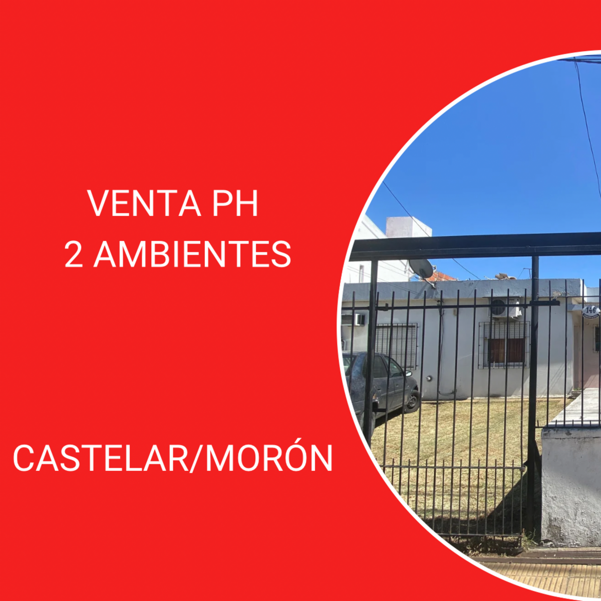 VENTA PH 2 AMBIENTES CASTELAR