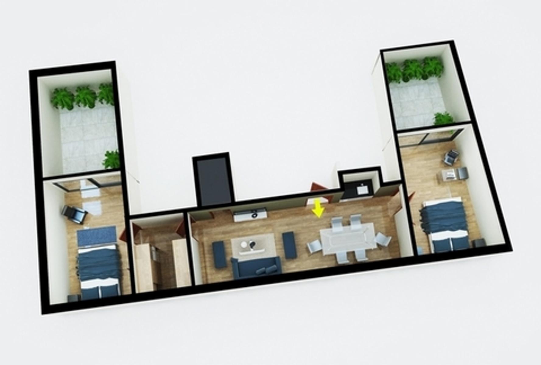 Imperdible departamento 76 mts, apto profesiona- PALERMO — foto 2