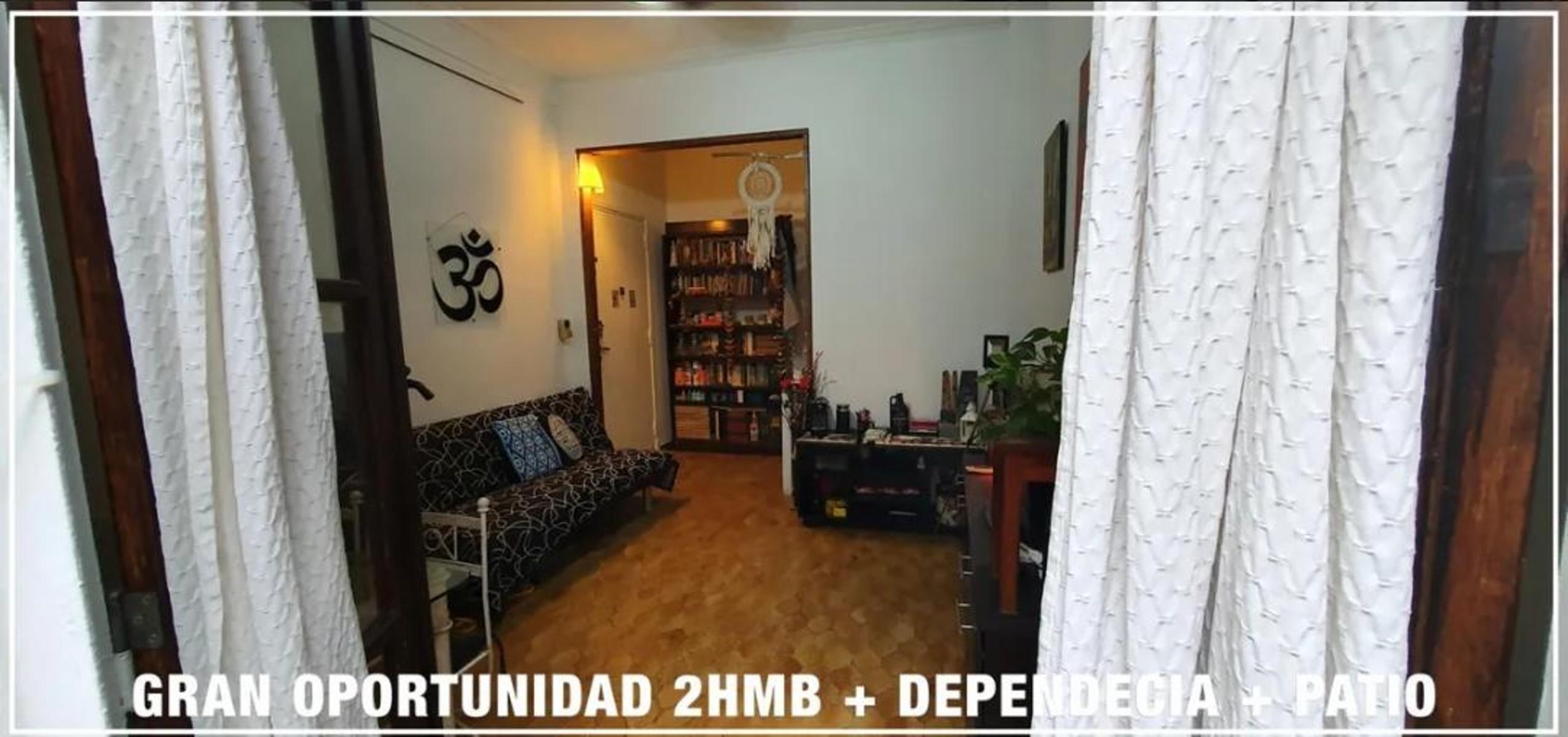 2 Amb + Dependencia y Patio cubierto- PALERMO — foto 3