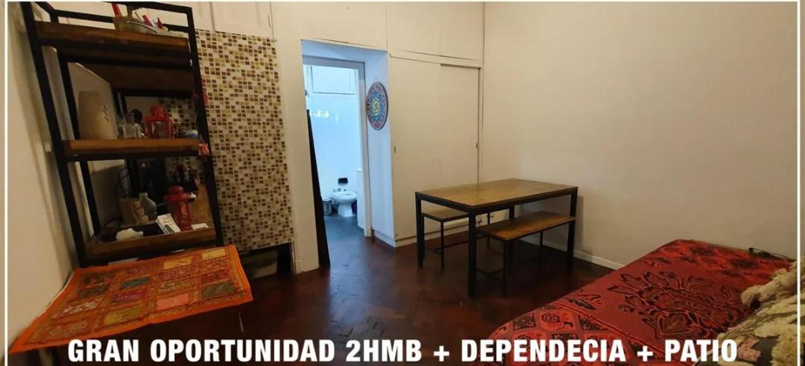 2 Amb + Dependencia y Patio cubierto- PALERMO — foto 5