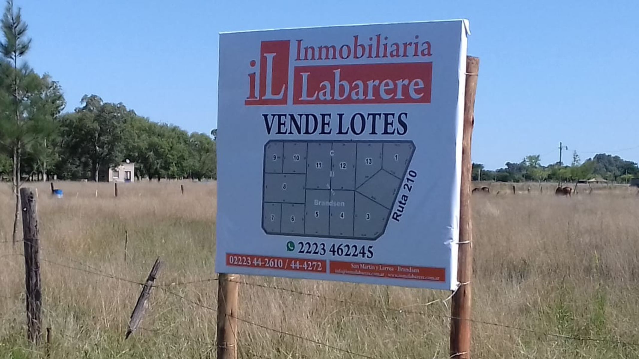 LOTES CON FINANCIACION EN Bº LAS ACACIAS - SOBRE RUTA 210 - BRANDSEN — foto 9