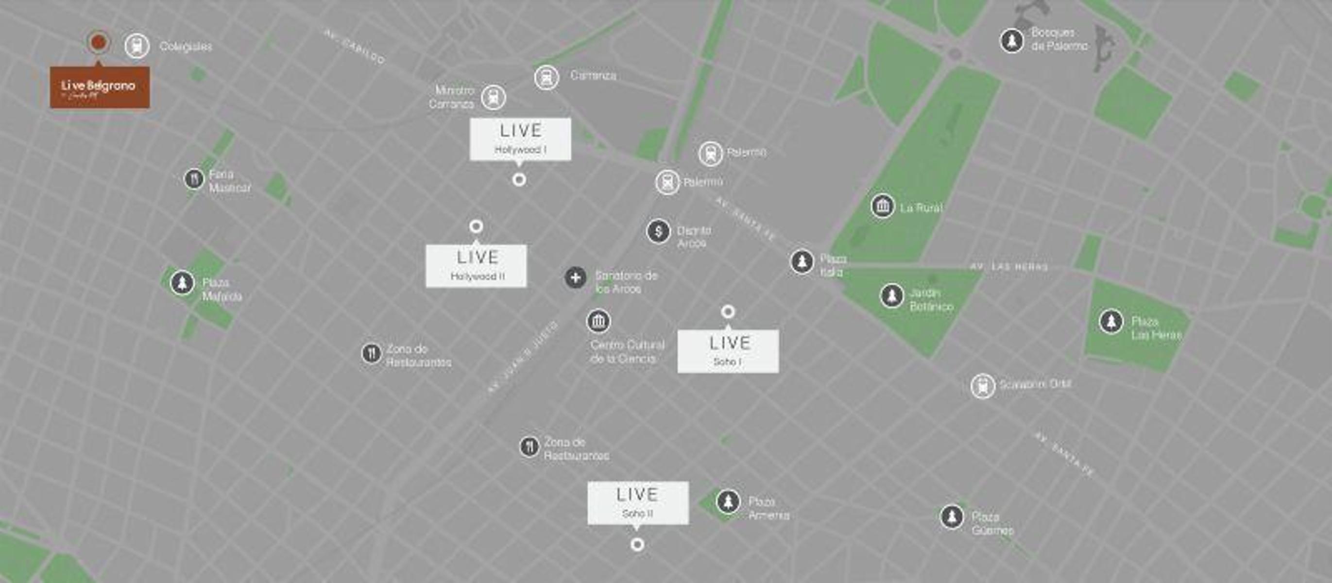 Departamento 2 Ambientes - Emprendimiento de Categoría Live Belgrano — foto 7