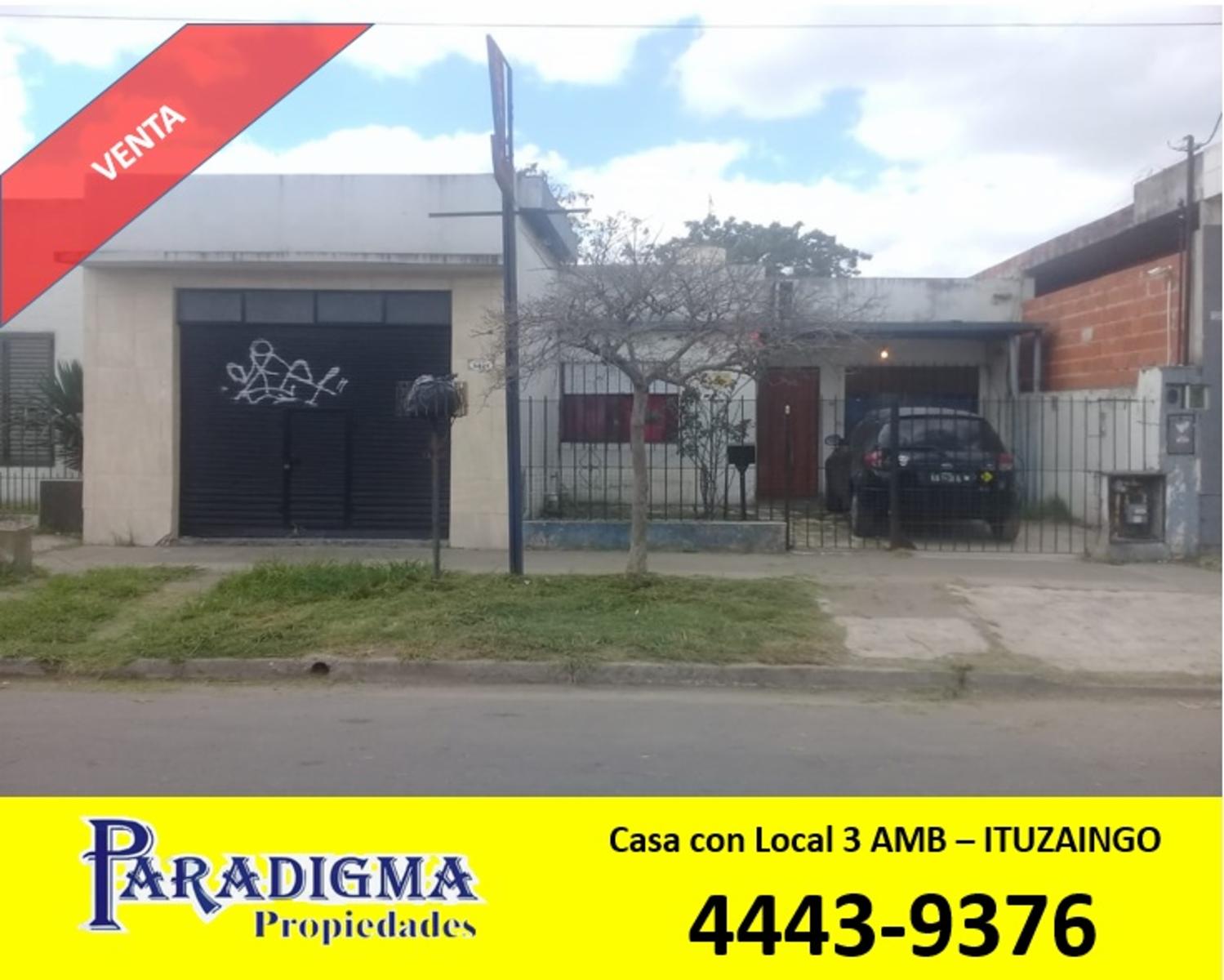 CASA CON LOCAL COMERCIAL ITUZAINGO NORTE — foto 2