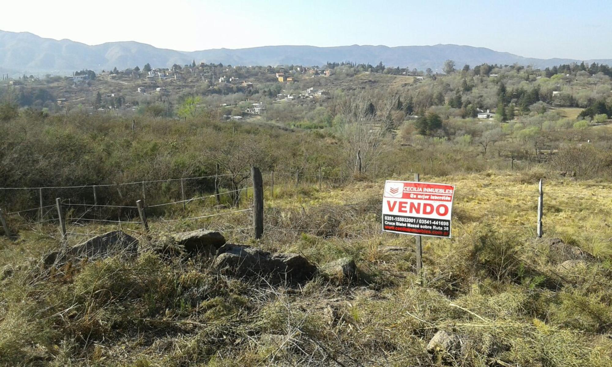 Nº ref: 830 -Terreno en Bialet Masse con vista panorámica a las sierras y parte del Lago San Roque — foto 2
