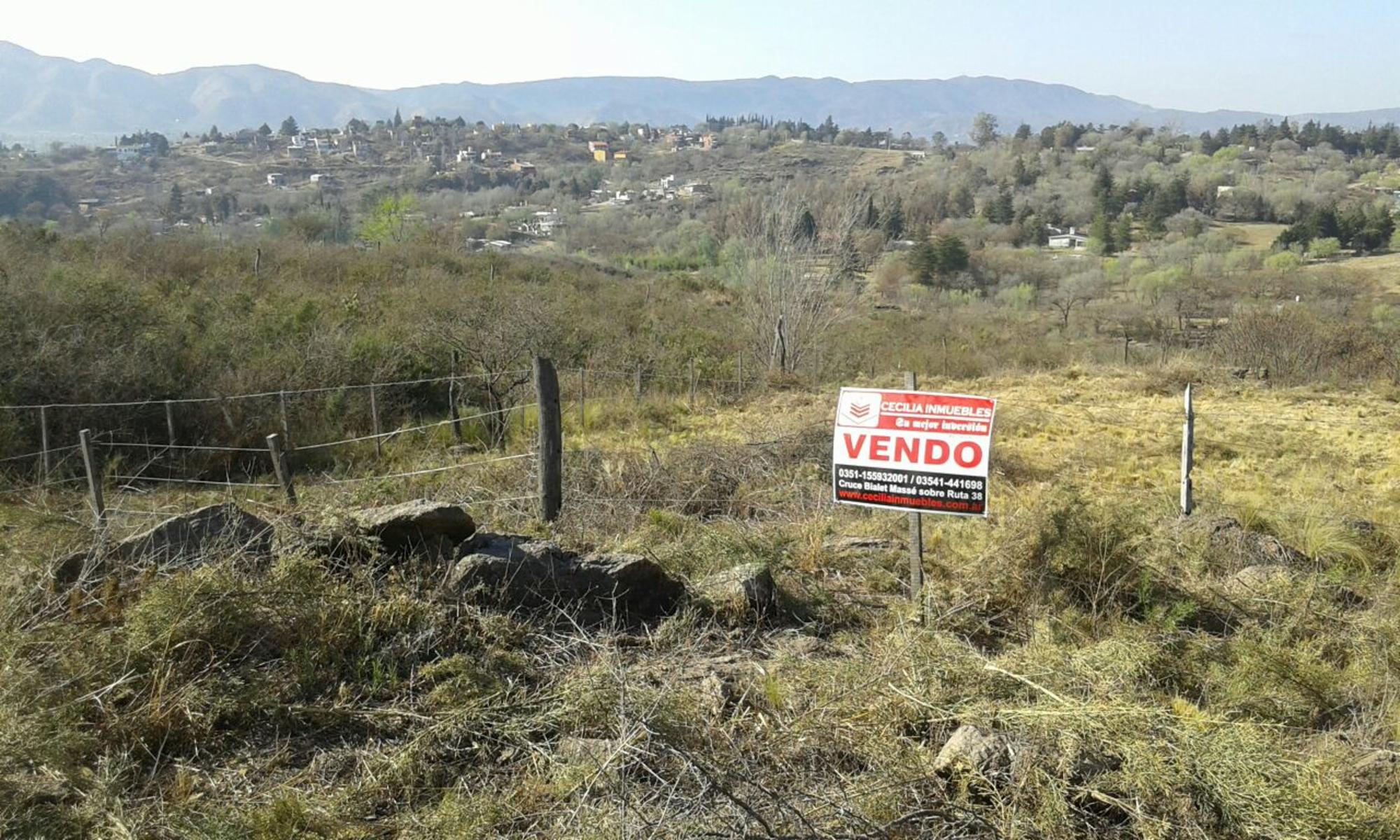 Nº ref: 830 -Terreno en Bialet Masse con vista panorámica a las sierras y parte del Lago San Roque — foto 4