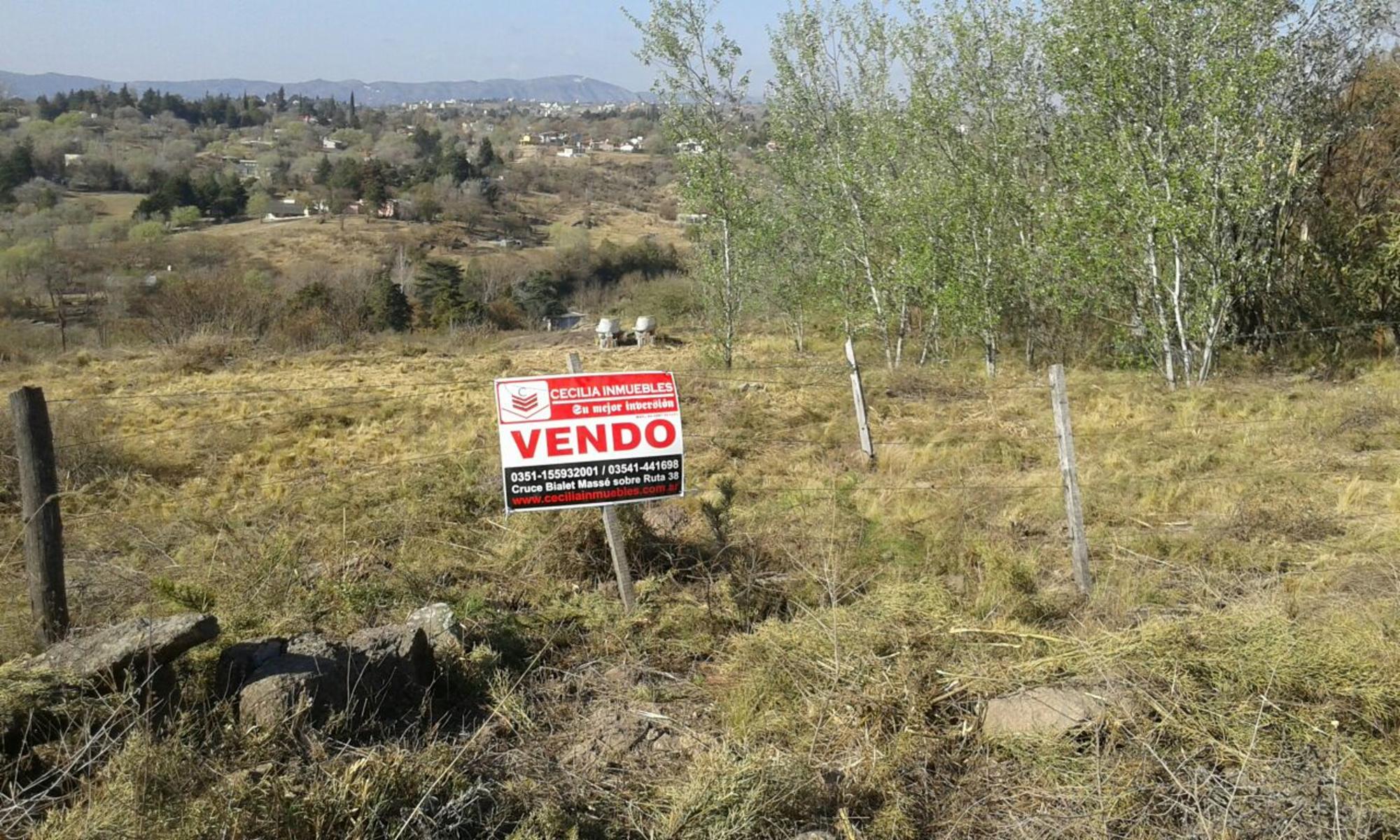 Nº ref: 830 -Terreno en Bialet Masse con vista panorámica a las sierras y parte del Lago San Roque — foto 7