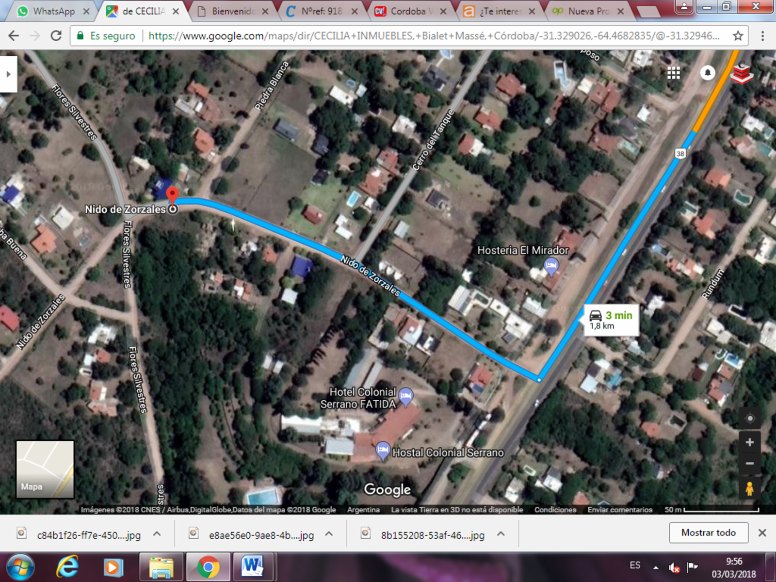 Nºref: 919 -TERRENO PLANO A 200 MTRS AROX DE R-38 BIALET MASSE PUNILLA — foto 9