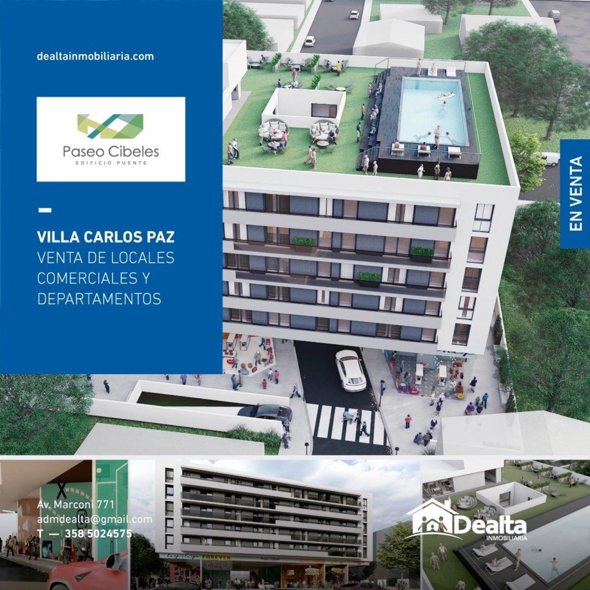 Departamentos y Locales comerciales en Villa Carlos Paz - Paseo Cibeles