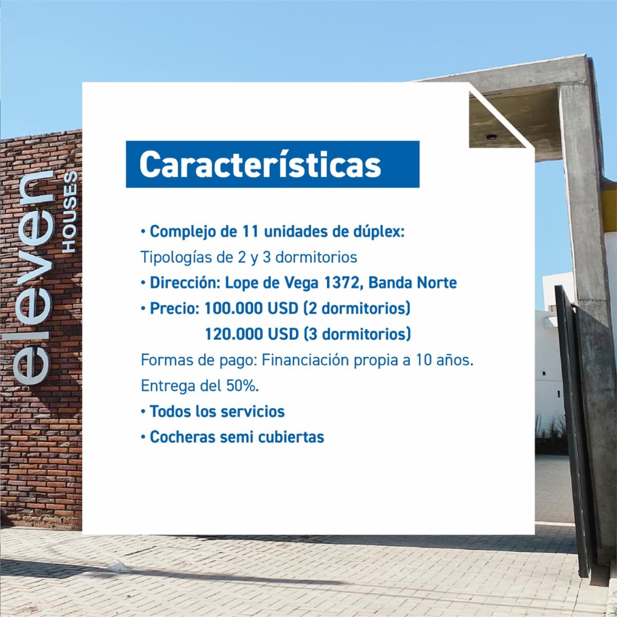 Duplexs de 2 y 3 dormitorios en Complejo Eleven Houses — foto 2