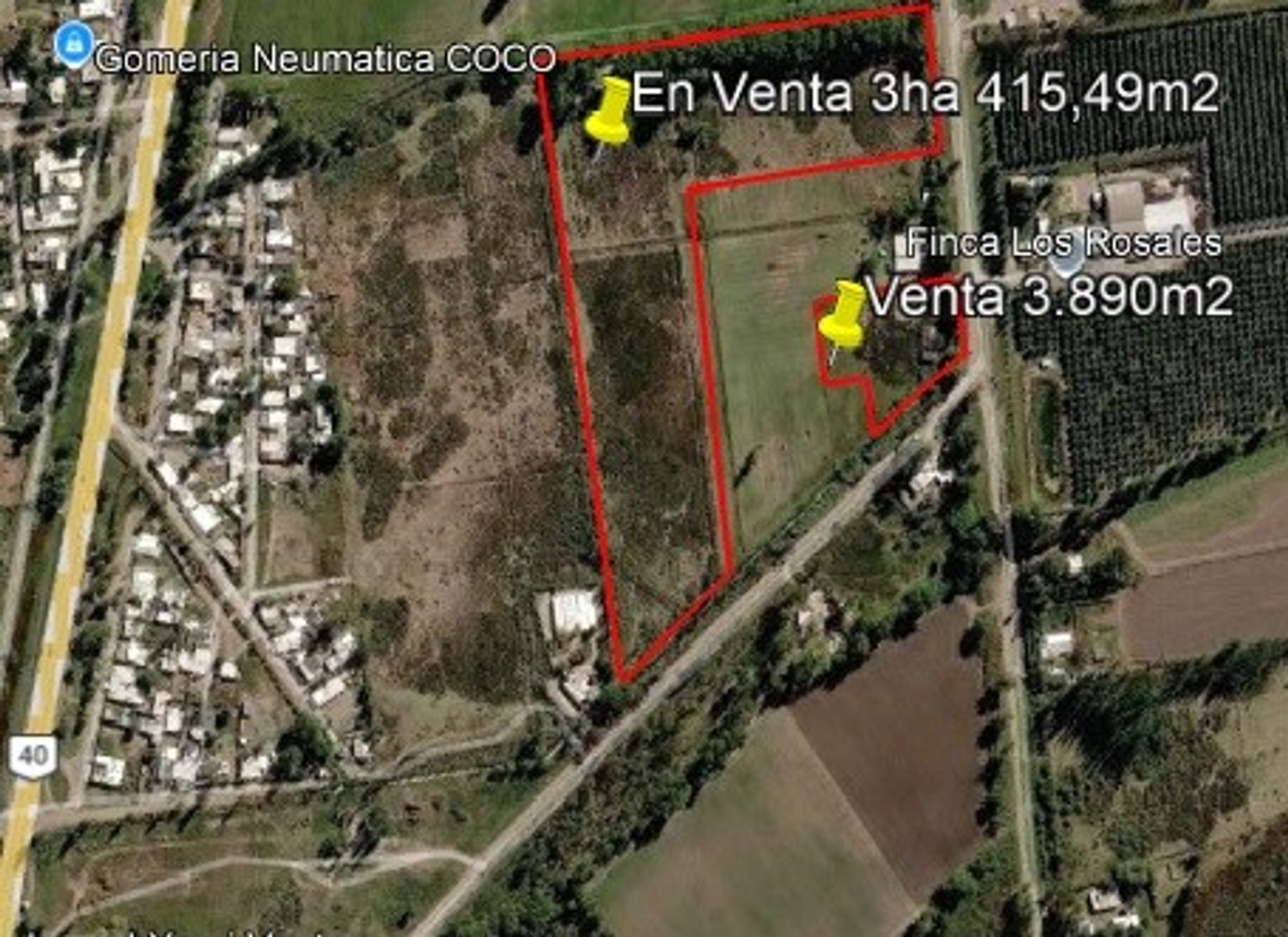 Campo en Venta Tunuyán- Mendoza - 1