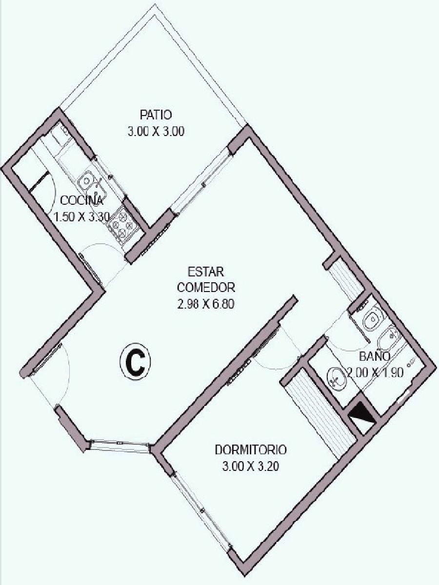 EXCELENTE DEPARTAMENTO EN GENERAL PAZ 1 DORMITORIO — foto 13