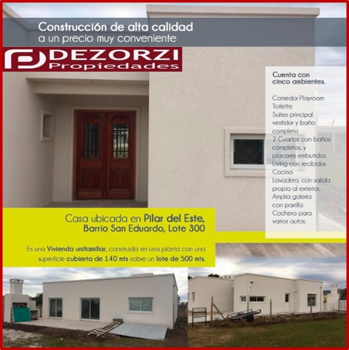 CASA EN BARRIO PRIVADO SAN EDUARDO PILAR DEL ESTE — foto 14