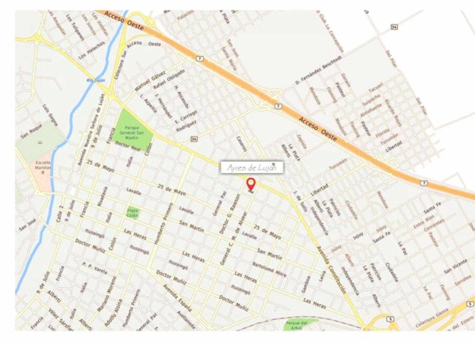 Venta de departamento a estrenar de 2 ambientes en Luján