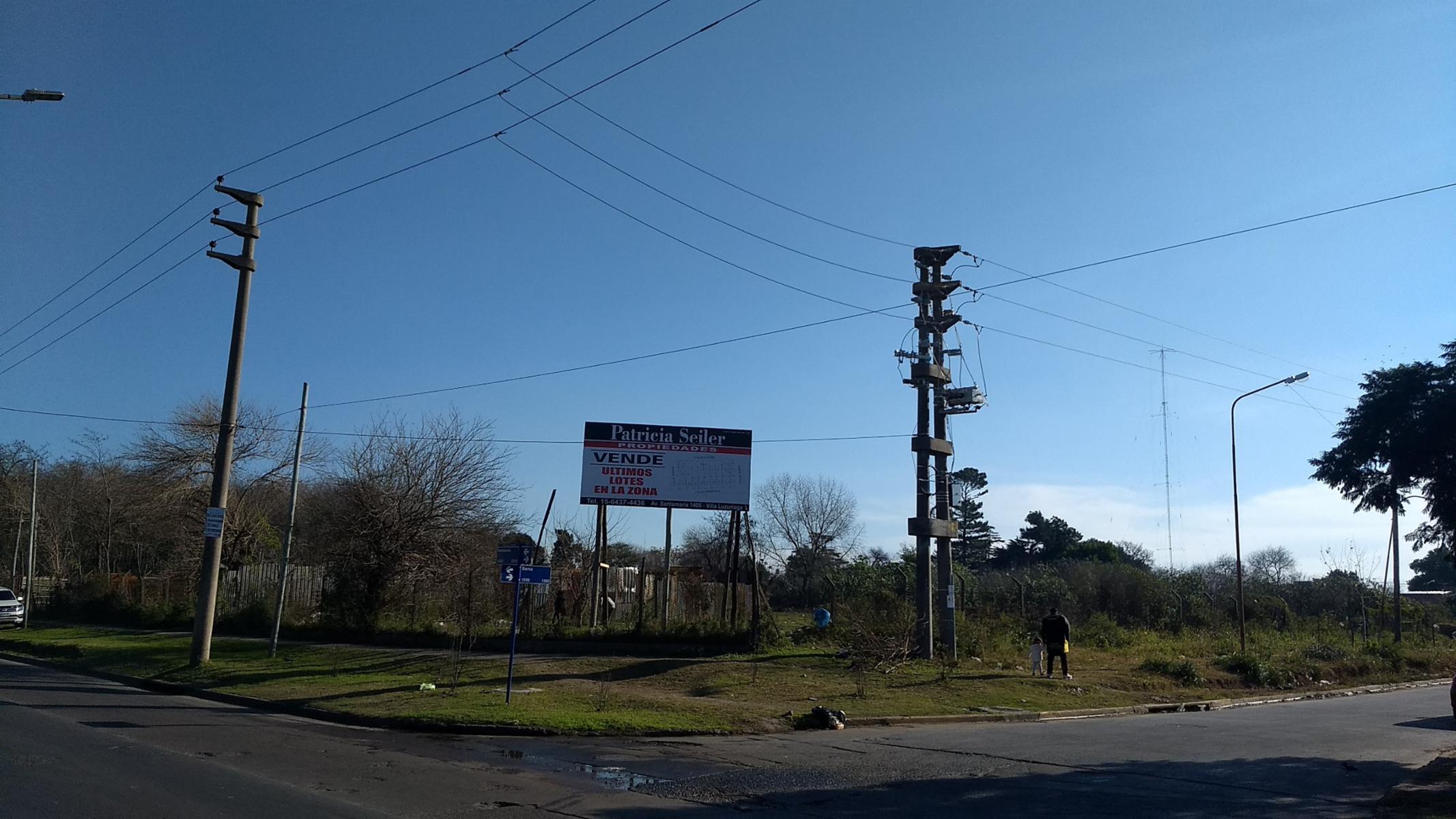 Venta de terreno Isidro Casanova