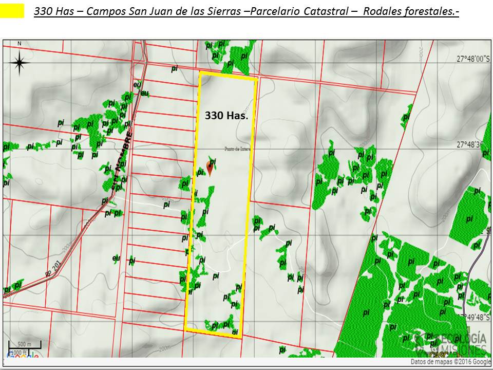 ALQUILER DE CAMPO GANADERO 330 has. - 4