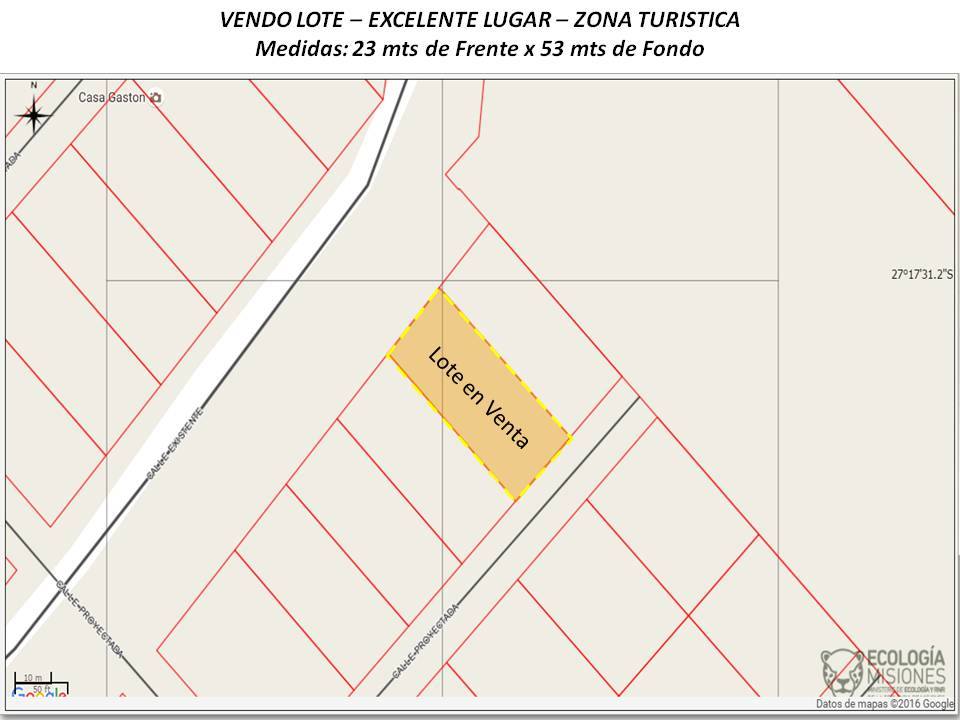 **SE VENDE EXCELENTE TERRENO - SAN IGNACIO - Mnes** - 2