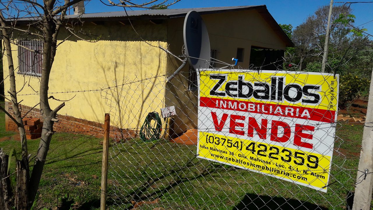 **VENDO CASA EN ALEM-MNES** - 2