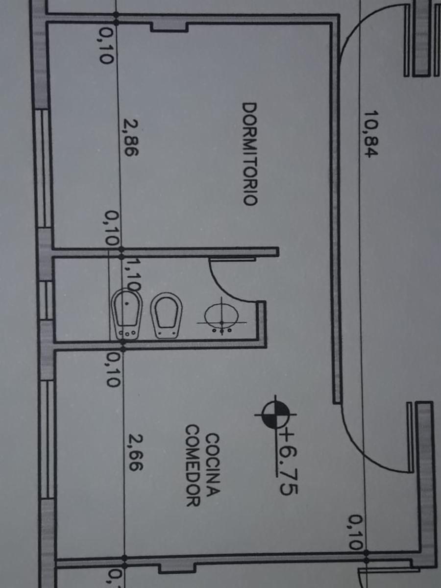 Departamento de 1 dormitorio, cocina-comedor diario y baño con ante-baño, con frente a Av. Carcano a 6 cuadras del centro de villa carlos Paz, con vista a las montañas