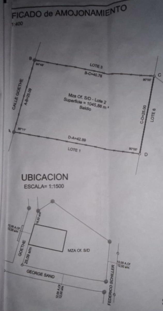 LOTE, villa carlos paz, 1048 m2, a 2 cuadras de la ruta 38, barrio villa del lago, MUY BUENA VISTA Y EXCELENTE ENTORNO, con todos los servicios y ESCRITURA.. — foto 8