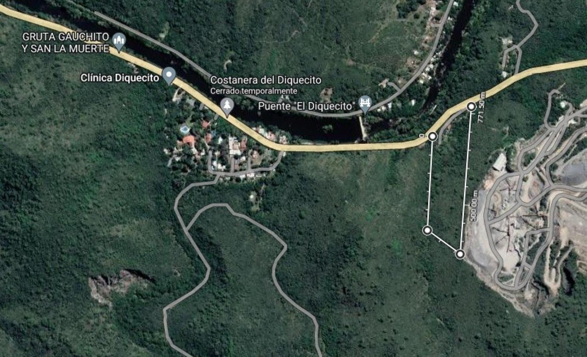 Campo de 2 hectareas con 8524 m2, sobre la ruta frente al balneario El Diquecito.... CON TODOS LOS SERVICIOS, PLANO DE MENSURA Y ESCRITURA. - 3