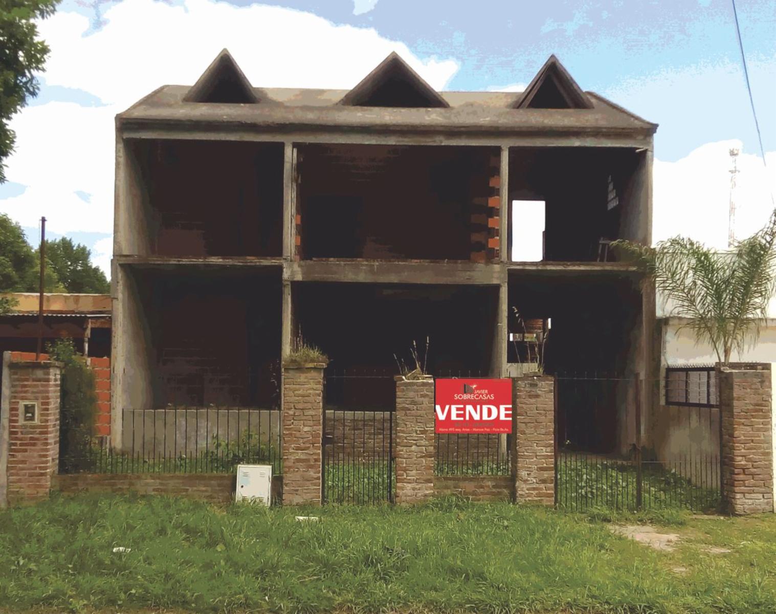 VENTA DE 2 CASAS, 1 a terminar - Excelente ubicacion - Marcos Paz