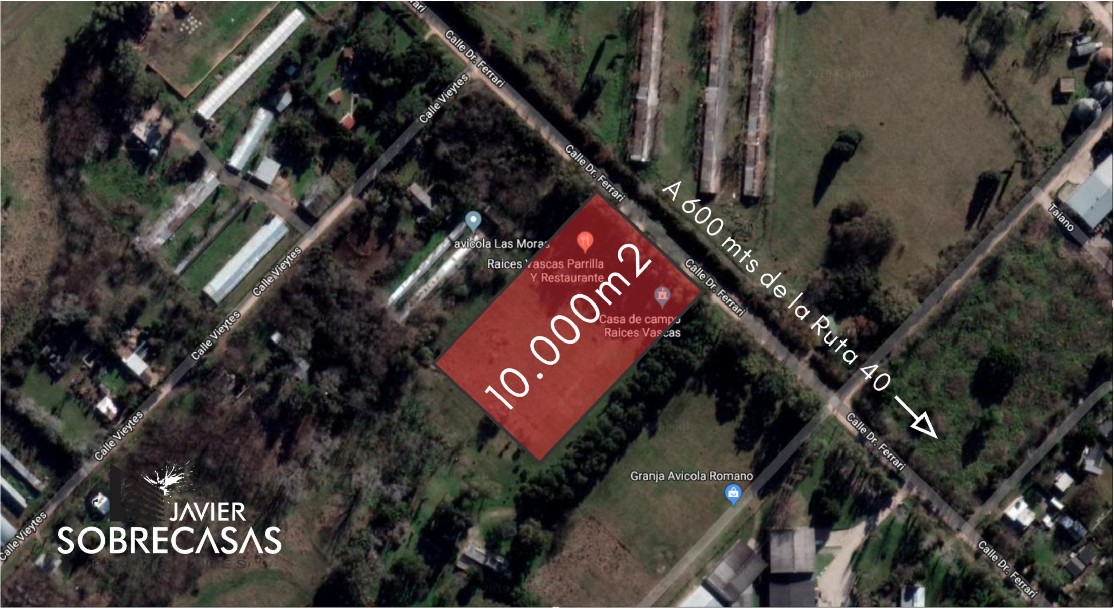 Lote en venta 10.000m2 - Marcos Paz - Pcia Bs.As.