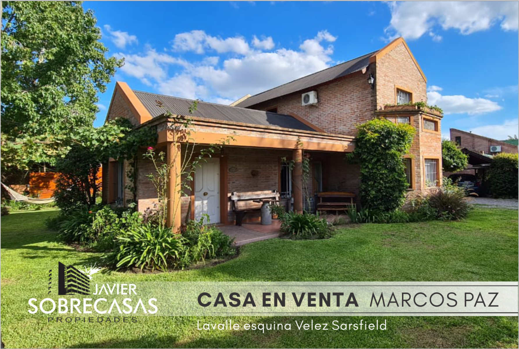 CASA CON PISCINA Y QUINCHO - Marcos paz - Pcia de Bs.As.