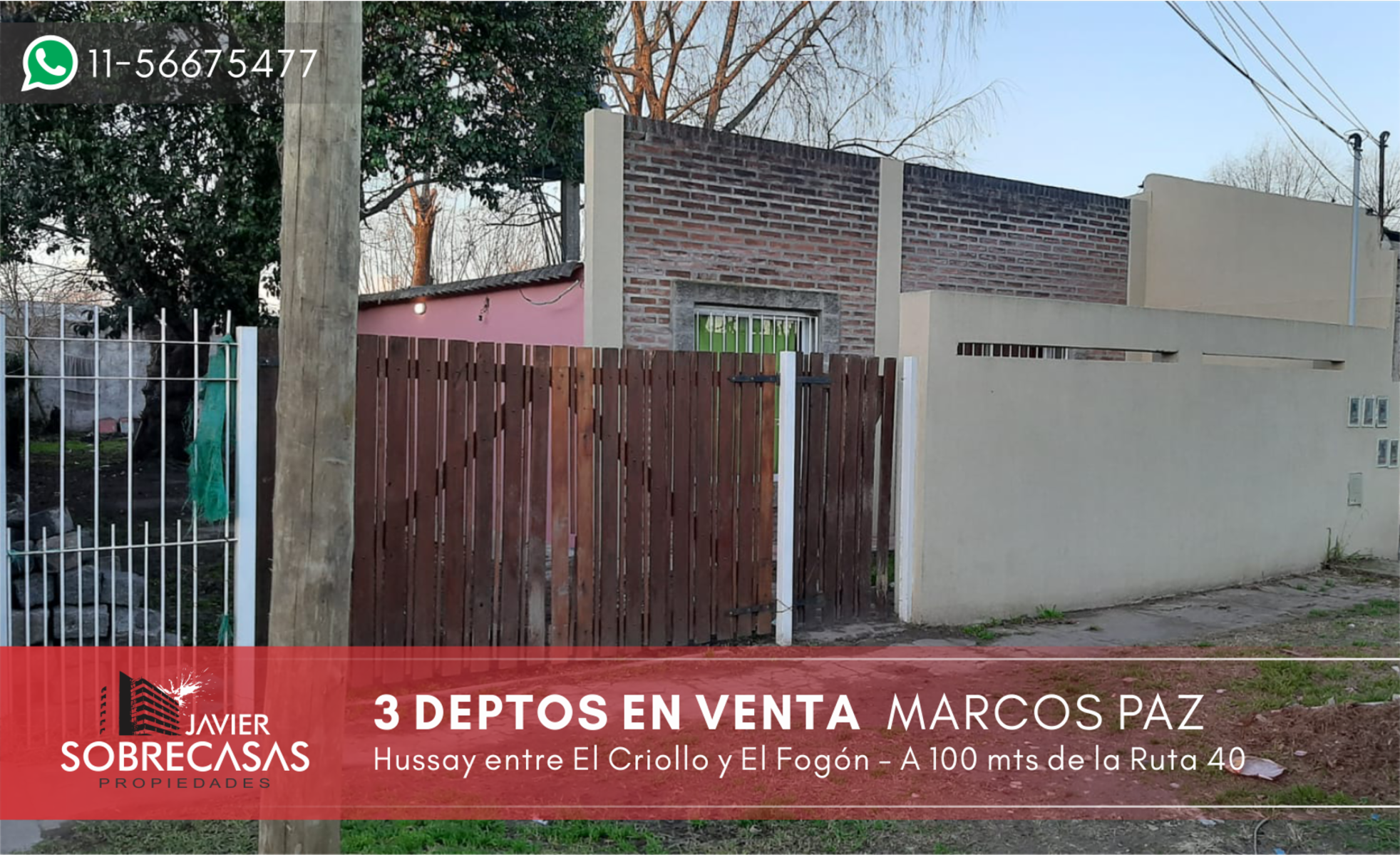 DEPARTAMENTOS EN VENTA - Marcos Paz - Pcia. Bs.As. - 1