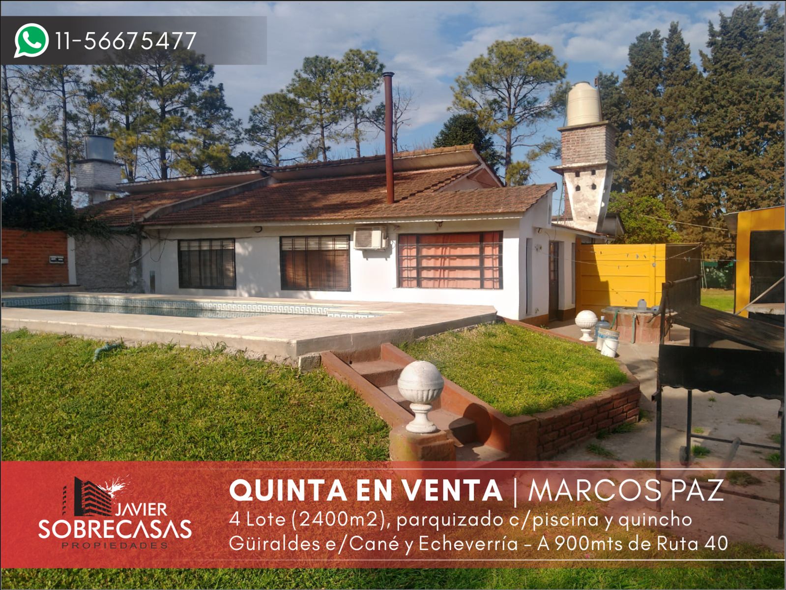 CASAQUINTA EN VENTA - Marcos Paz- Pcia. de Buenos Aires - 13