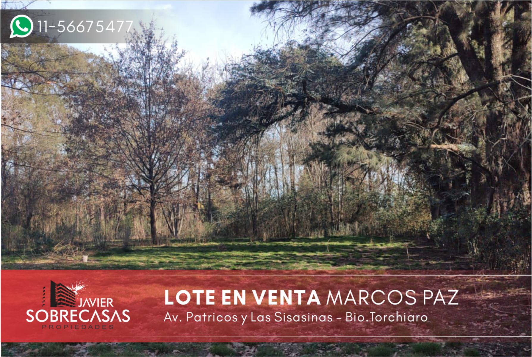 Lote en venta - Marcos Paz - Pcia. de Bs.As. — foto 3