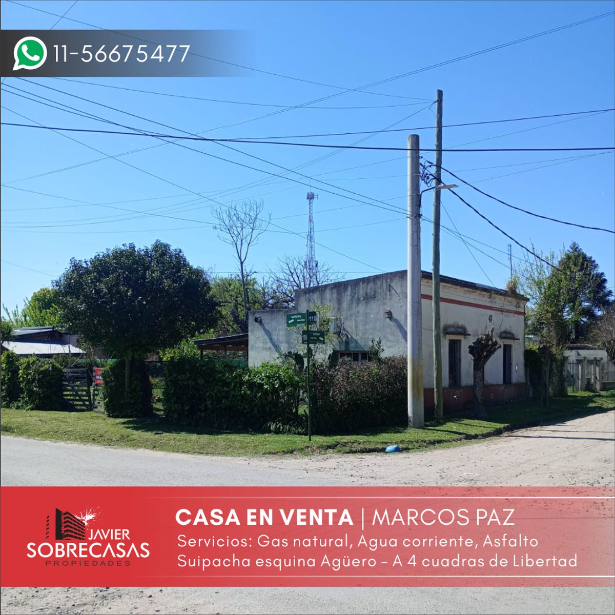 CASA EN VENTA - Marcos Paz - Pcia. de Buenos Aires - 1