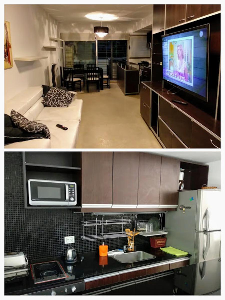alquiler departamento por 1 dia 1 noche y mas dias en Palermo FITZ ROY Y COSTA RICA 2/4 personas parrilla wifi gratis