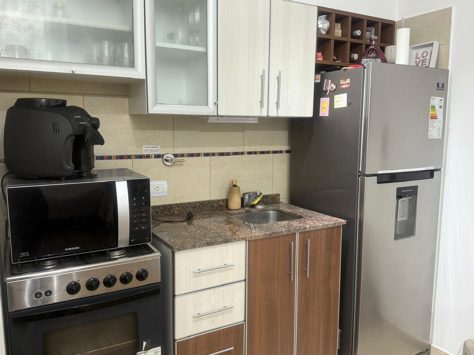 alquilo departamento por dia almagro wifi netflix 2 personas - 9