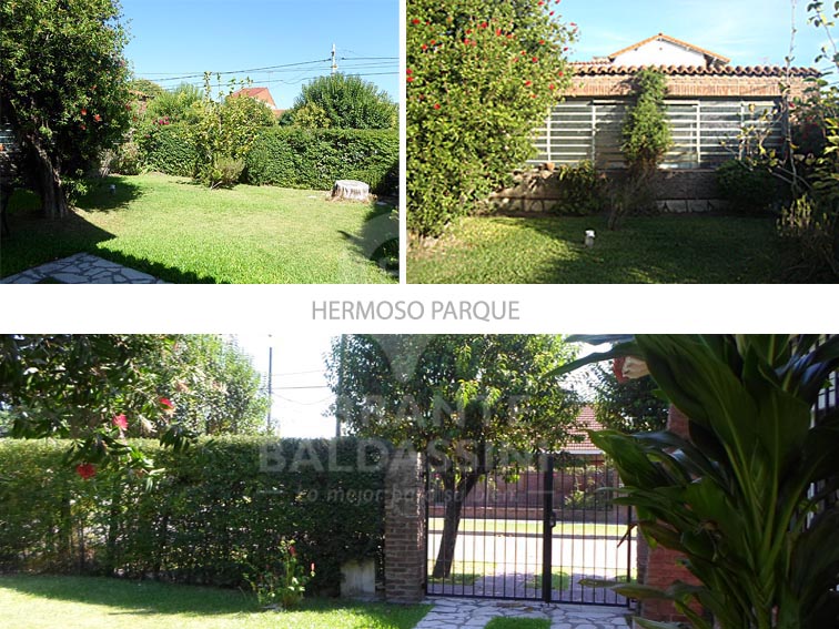 BURZACO CENTRO : HERMOSA CASA sobre 2 lotes en magnifica esquina- Mitre y Alem - Muy lindos detalles - Jardín de invierno y parque — foto 5