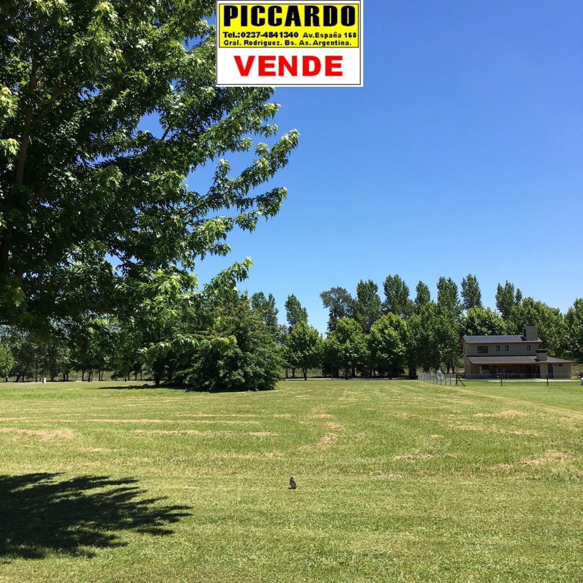 LOTE TERRENO EN VENTA “EL NACIONAL CLUB DE CAMPO” REF.1332 GRAL. RODRIGUEZ PICCARDO. — foto 4