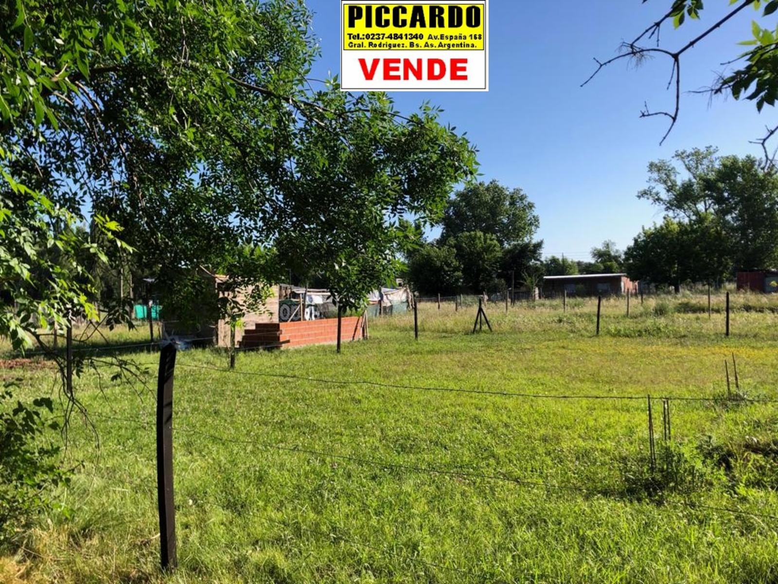 LOTE EN VENTA Bº VISTA LINDA REF.AR74 GRAL RODRIGUEZ PICCARDO.