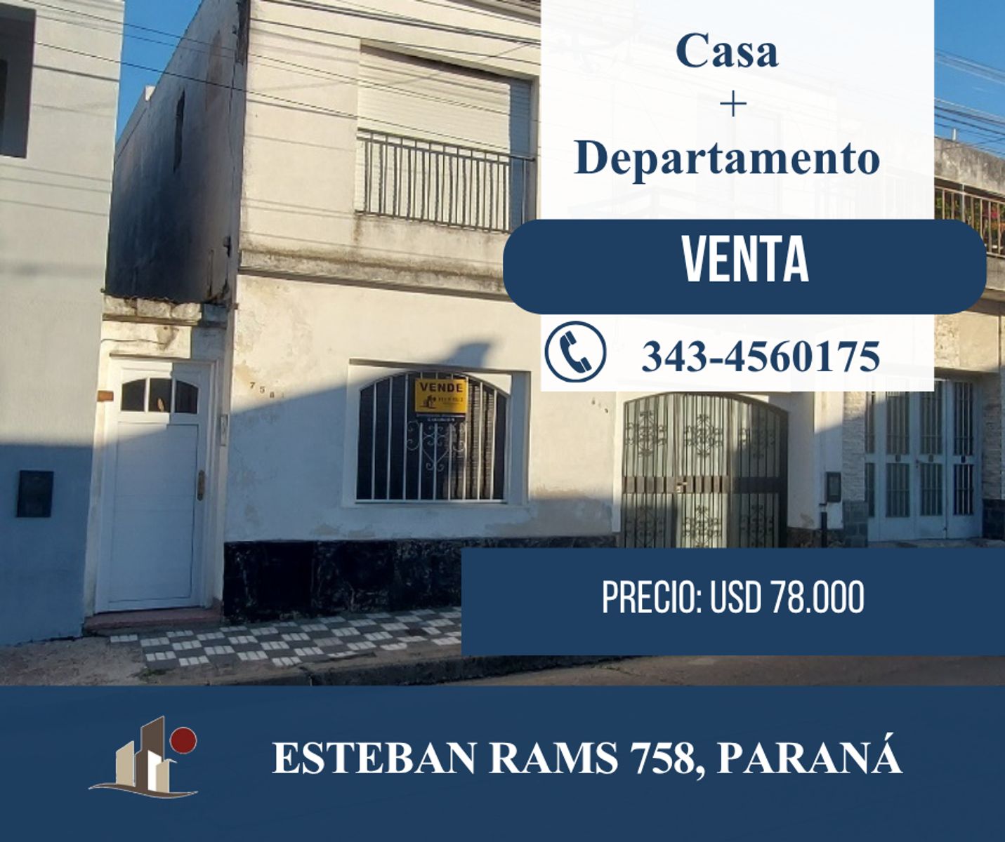 VENDO CASA CALLE RAMS PARANÁ, IMPERDIBLE — foto 12