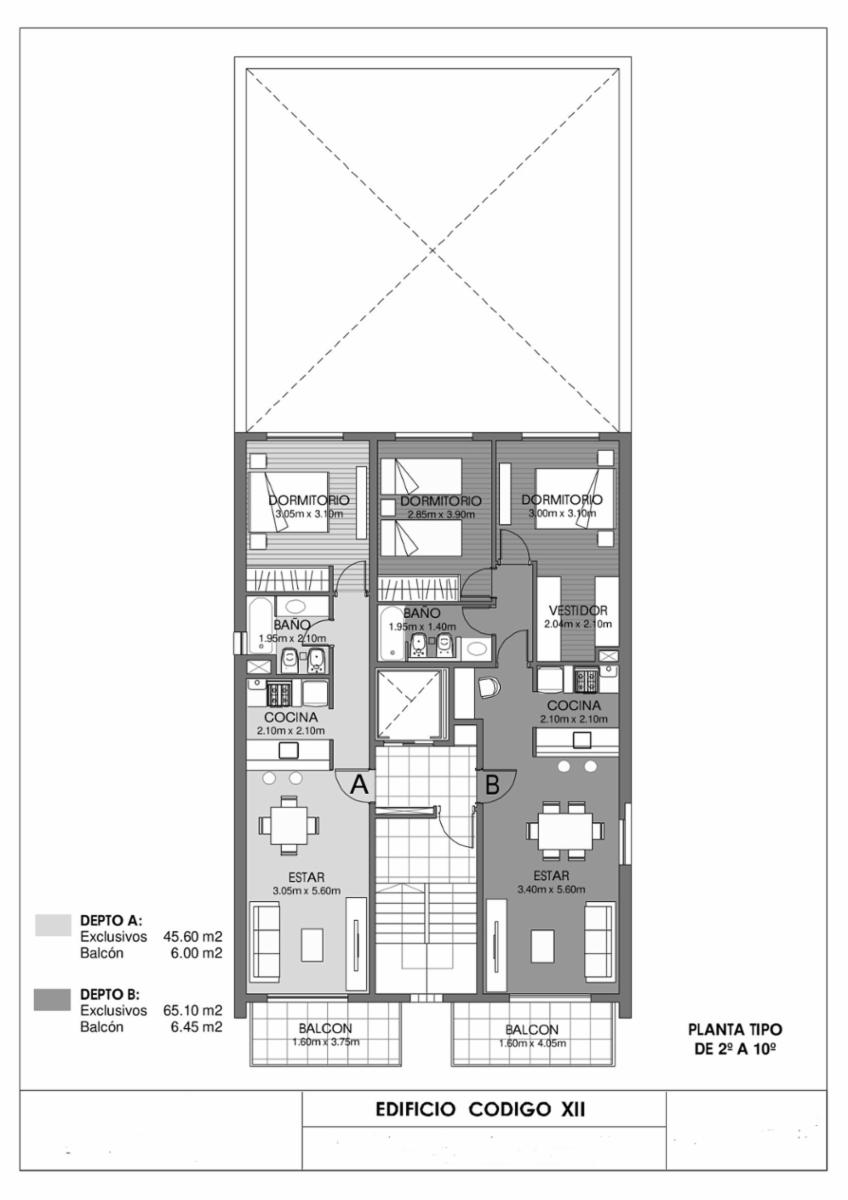 VENTA - ESTRENAR - SANTA FE 2500. - SEMIPISO 1 DORMITORIO - VENTILACIÓN CRUZADA - 48 m2. CALIDAD — foto 9