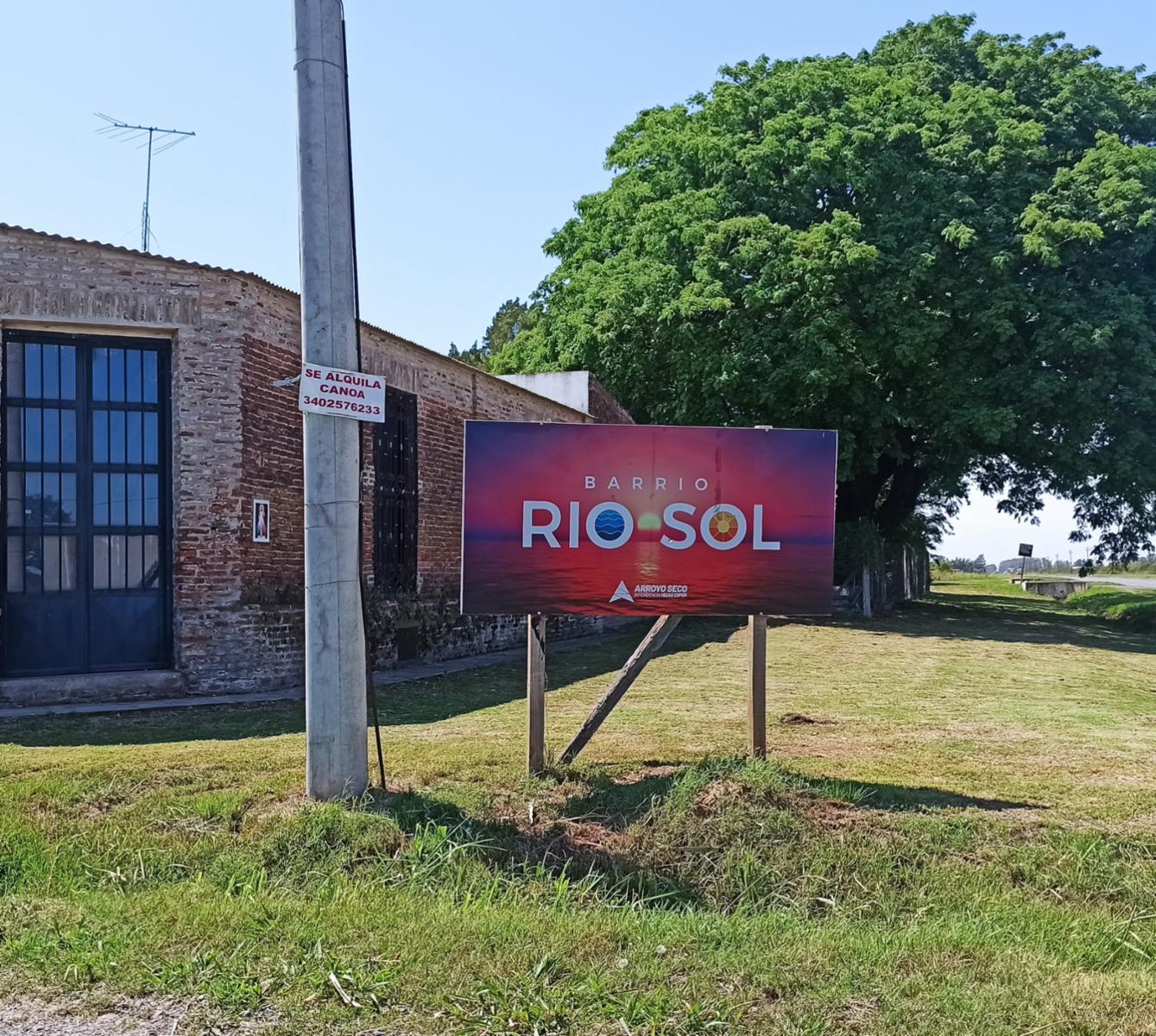 VENTA - TERRENO - EN ARROYO SECO